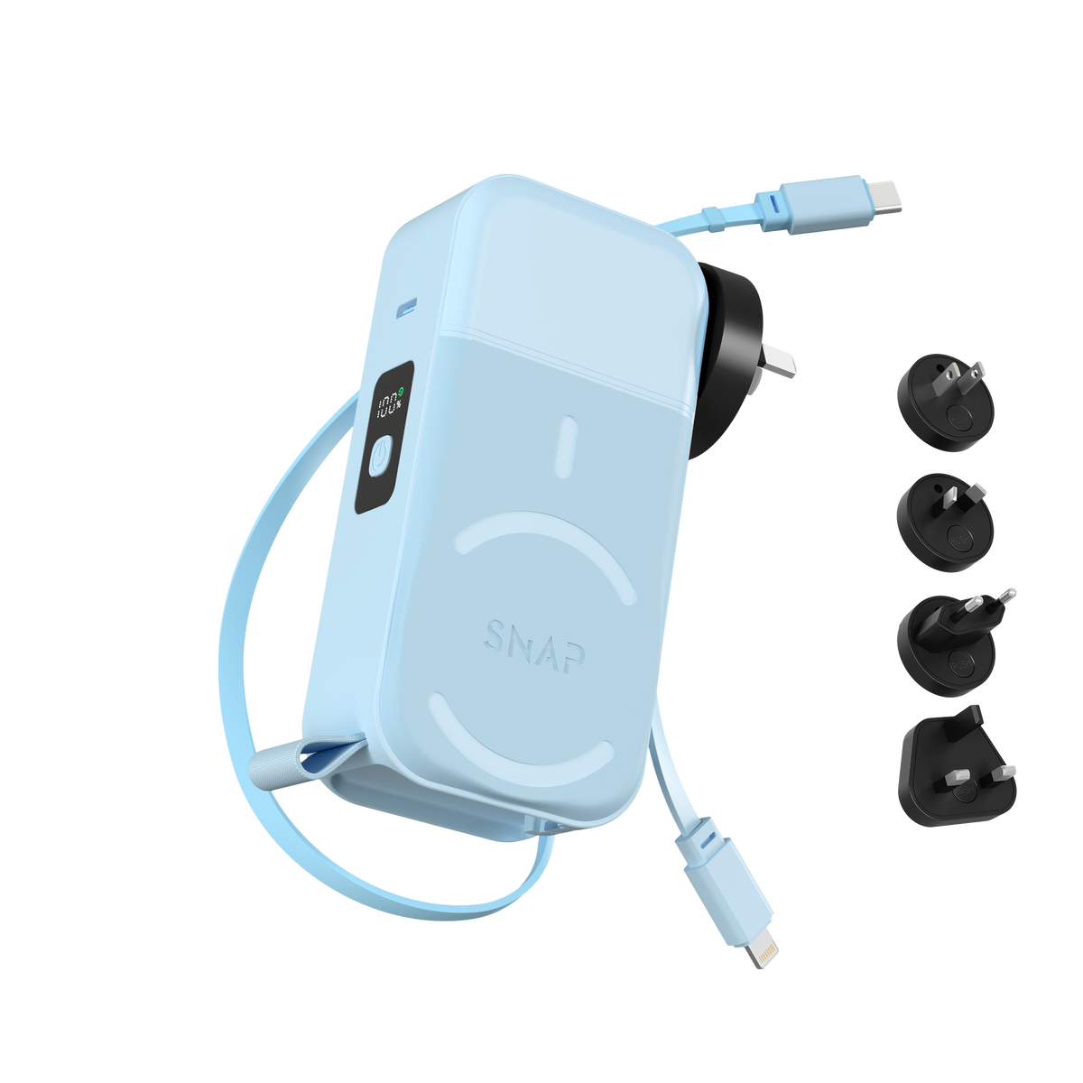 PowerPack Universal 2 - 6 in 1 Travel Power Bank 10,000mAh
