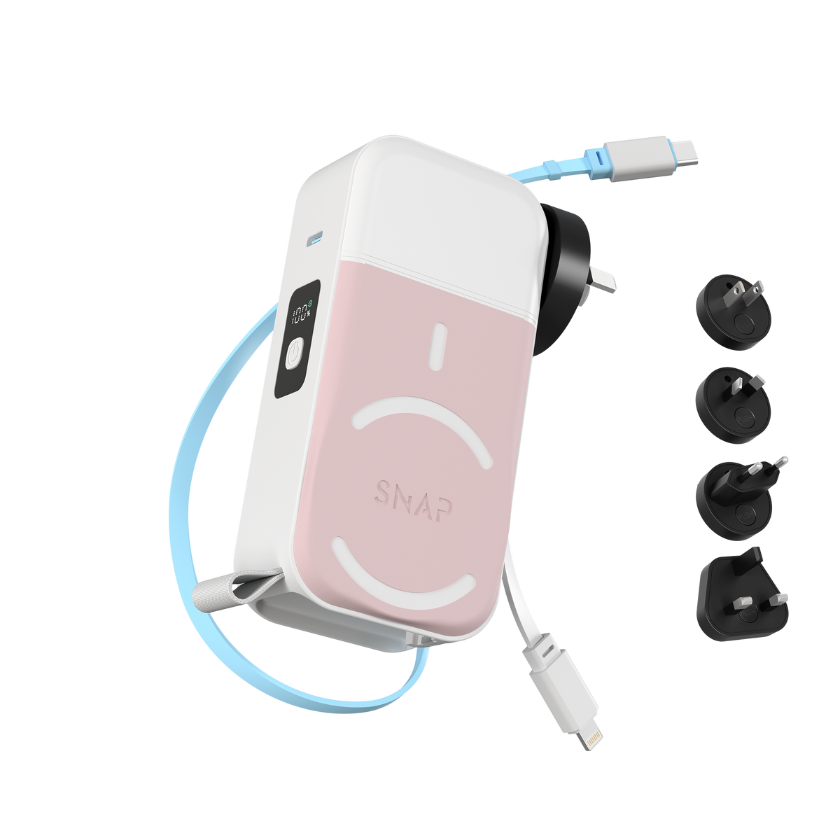 PowerPack Universal 2 - 6 in 1 Travel Power Bank 10,000mAh