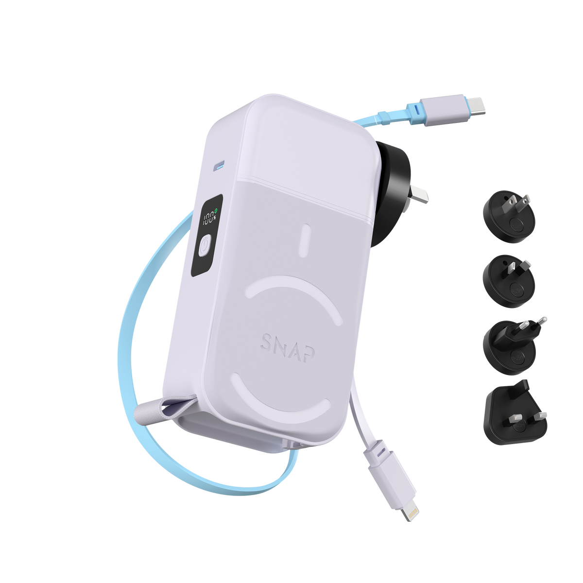 PowerPack Universal 2 - 6 in 1 Travel Power Bank 10,000mAh