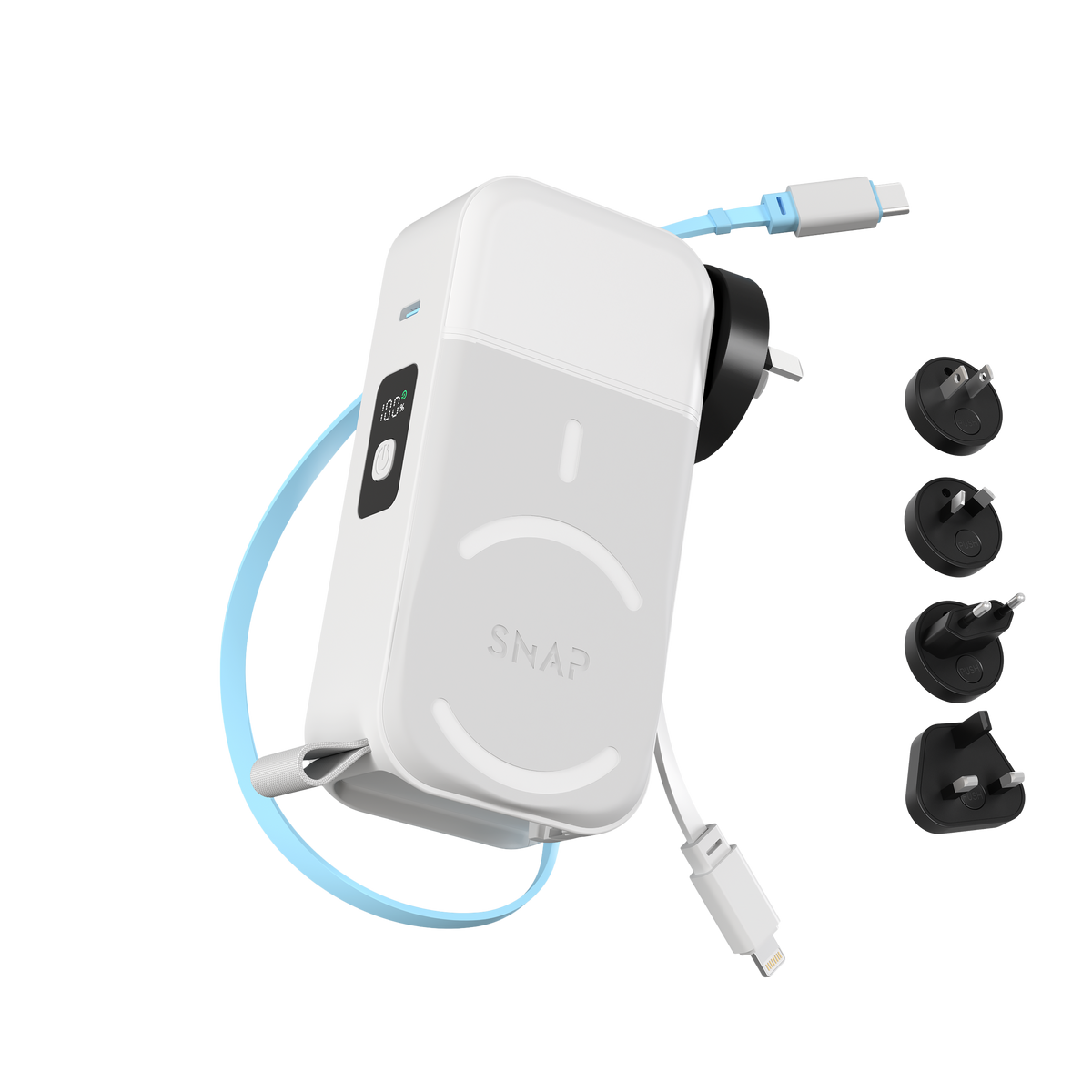 PowerPack Universal 2 - 6 in 1 Travel Power Bank 10,000mAh